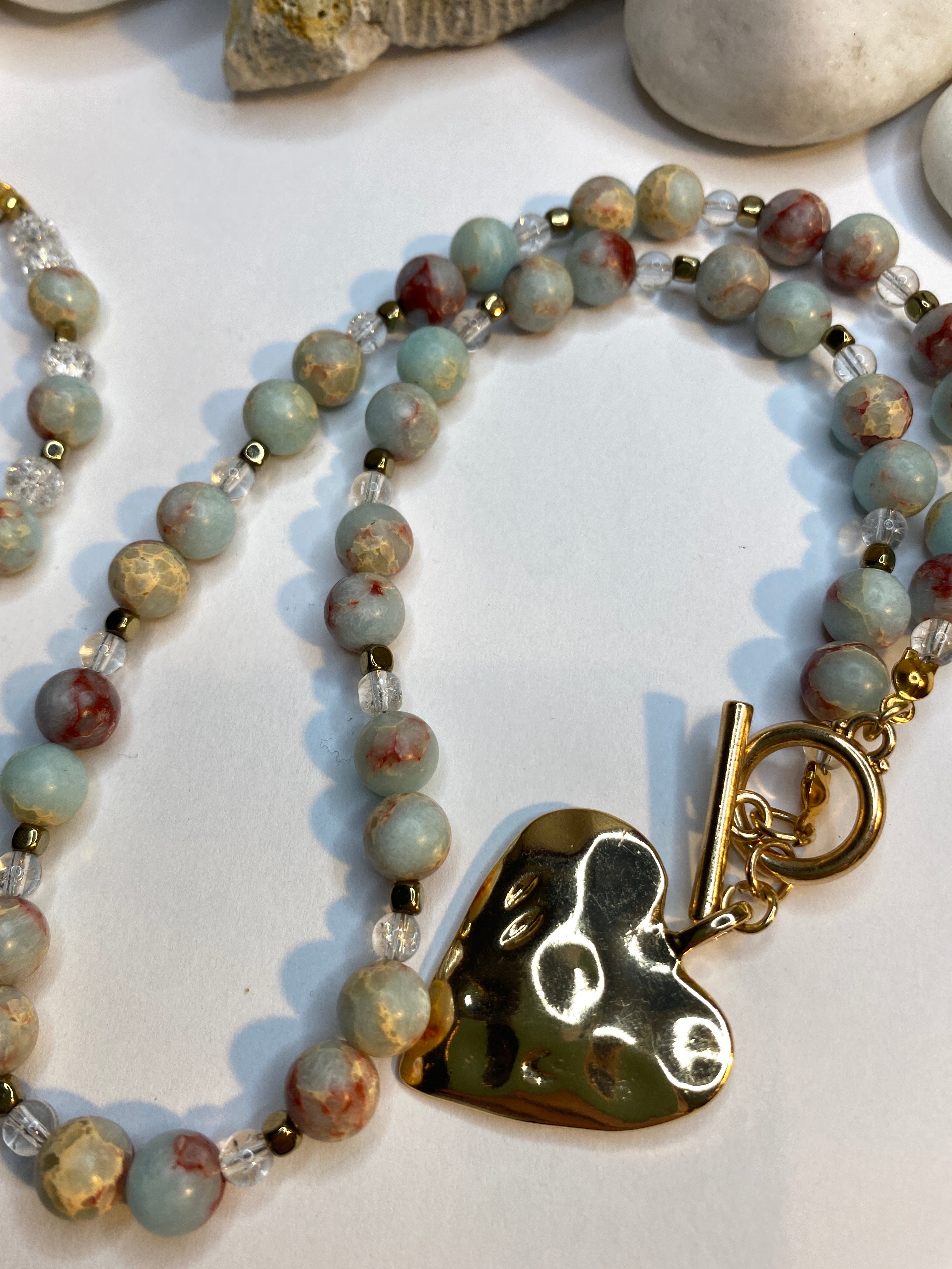 Zestaw jaspis cesarski Aqua Terra