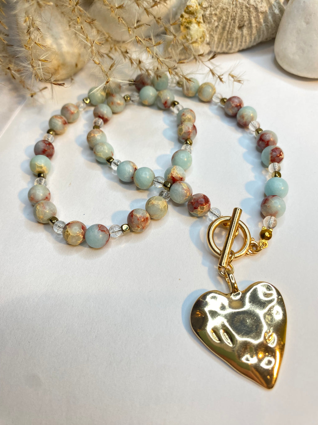 Zestaw jaspis cesarski Aqua Terra