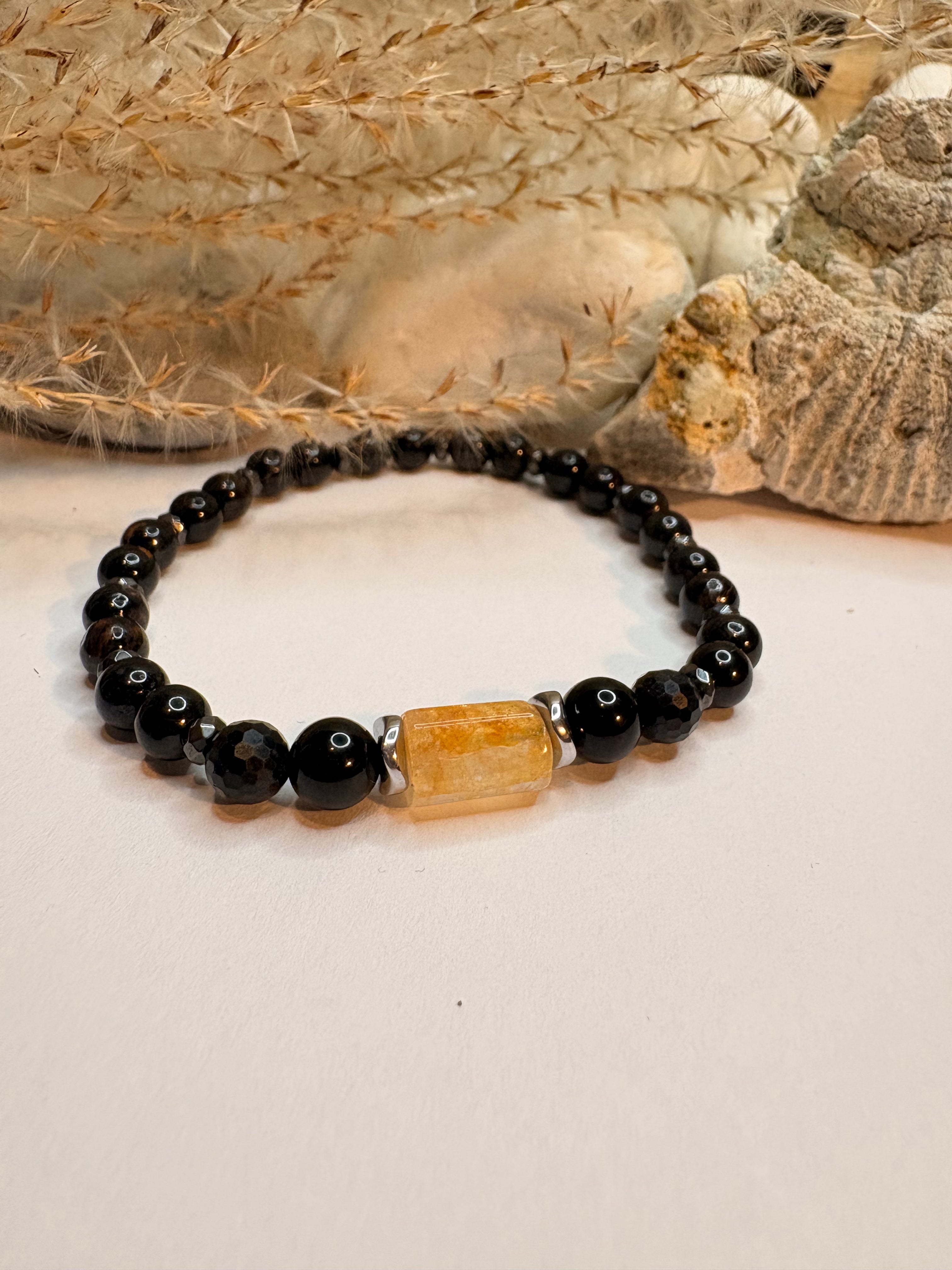 Bransoletka ochronna z cytrynem